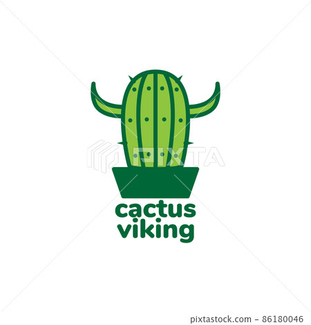 green plant cactus with horn logo design vector graphic symbol icon illustration creative idea green plant cactus with horn logo design vector graphic symbol icon illustration creative idea 86180046
