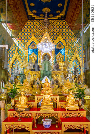 Wat Luang Pho Sot Thammakayaram in Ratchaburi, Thailand Wat Luang Pho Sot Thammakayaram in Ratchaburi, Thailand 86180625