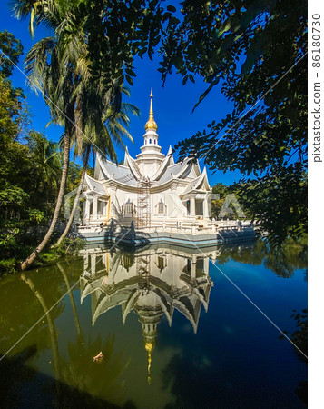 Wat Luang Pho Sot Thammakayaram in Ratchaburi, Thailand Wat Luang Pho Sot Thammakayaram in Ratchaburi, Thailand 86180730
