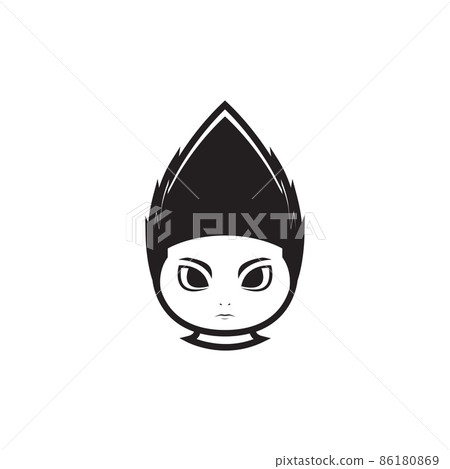 cartoon face kids with hair style logo design vector graphic symbol icon sign illustration creative idea cartoon face kids with hair style logo design vector graphic symbol icon sign illustration creative idea 86180869