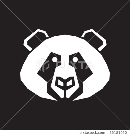 face white panda robot logo design vector graphic symbol icon sign illustration creative idea face white panda robot logo design vector graphic symbol icon sign illustration creative idea 86181930