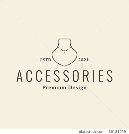 neck mannequin with necklace logo design vector graphic symbol icon sign illustration creative idea neck mannequin with necklace logo design vector graphic symbol icon sign illustration creative idea 86181939