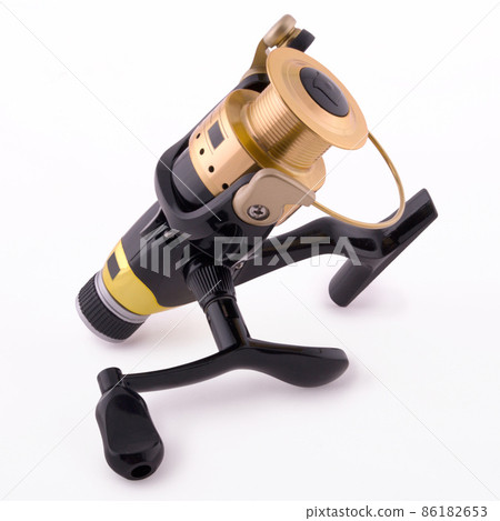fishing reel (Clipping path) fishing reel (Clipping path) 86182653