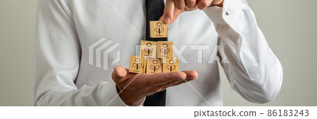 Human resources concept 86183243