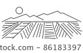 Nature line banner 86183397