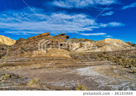 Tabernas desert, Desierto de Tabernas near Almeria, andalusia region, Spain Tabernas desert, Desierto de Tabernas near Almeria, andalusia region, Spain 86183984