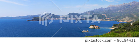 Montenegro coast panorama Montenegro coast panorama 86184431