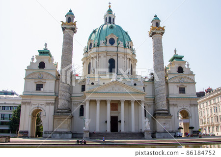 Austria, Vienna, St. Charles Borromeo Church 86184752
