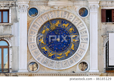 Venice zodiac clock 86185129