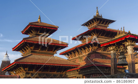 Temples around Patan Durbar Square, Nepal Durbar Square, Patan, Nepal Temples around Patan Durbar Square, Nepal Durbar Square, Patan, Nepal 86186907