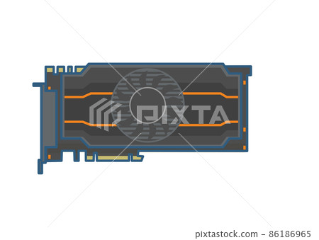Hand-painted style self-made PC parts GPU 86186965