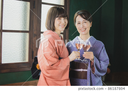 Edo Komon Kimono Toast Edo Komon Kimono Toast 86187804