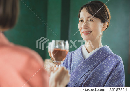 Edo Komon Kimono Toast Edo Komon Kimono Toast 86187824