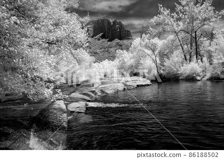 Infrared Oak Creek Sedona Arizona 86188502