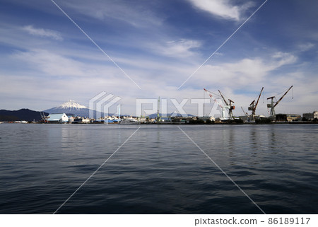 Mt. Fuji and Shimizu Port Mt. Fuji and Shimizu Port 86189117