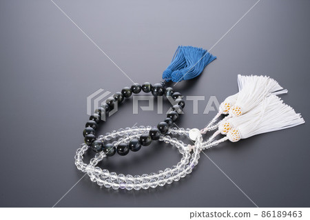 Japamala for women, for men, worship, equinoctial week, grave visit, Buddhist altar 86189463