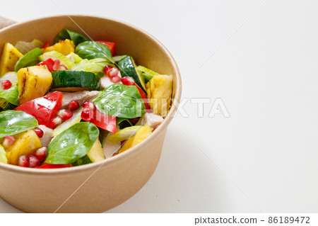 Close up of delicious and healthy food in bowl Close up of delicious and healthy food in bowl 86189472