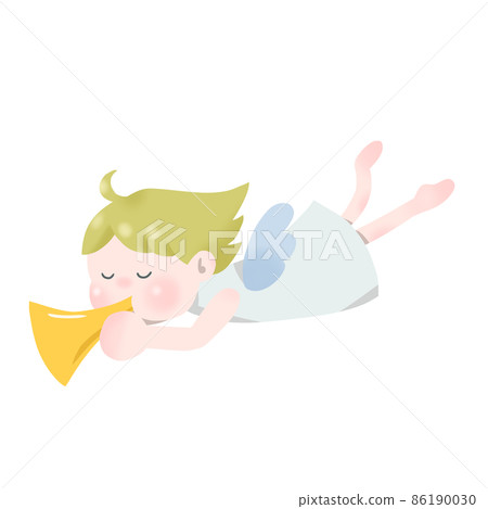 吹喇叭的天使的插圖 86190030