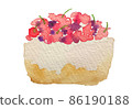 水彩漿果蛋糕 86190188