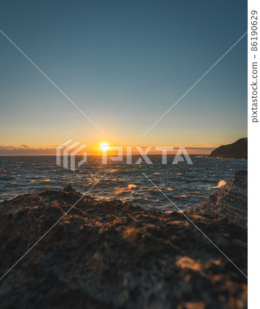 西伊豆堂島的夜景 86190629