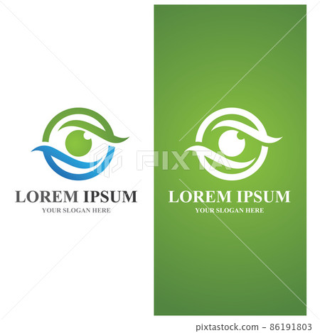Eye care logo and symbols template vector icons app.. Eye care logo and symbols template vector icons app.. 86191803