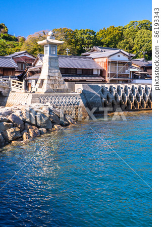 “廣島縣”御手洗街景、大崎下島“飛島街道” 86193343