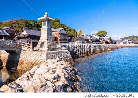"Hiroshima Prefecture" Mitarai Cityscape, Osaki-Shimojima "Tobishima Kaido" "Hiroshima Prefecture" Mitarai Cityscape, Osaki-Shimojima "Tobishima Kaido" 86193345