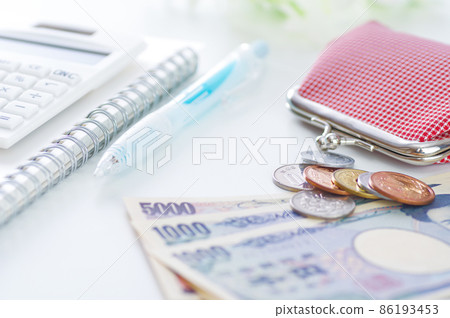 Wallet and money 86193453