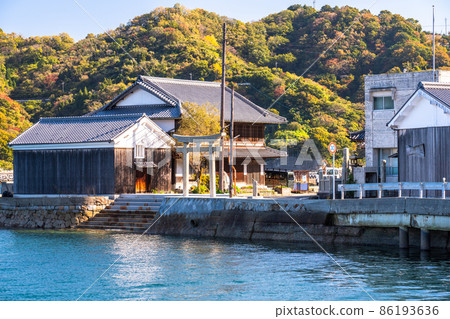 "Hiroshima Prefecture" Mitarai Cityscape, Osaki-Shimojima "Tobishima Kaido" "Hiroshima Prefecture" Mitarai Cityscape, Osaki-Shimojima "Tobishima Kaido" 86193636