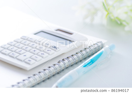 Calculator and notebook Calculator and notebook 86194017