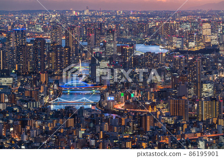 《東京》東京城市夜景/暮光之城 86195901