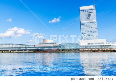 新潟縣新潟市信濃川和土岐展覽館:新潟會議中心 新潟縣新潟市信濃川和土岐展覽館:新潟會議中心 86196585