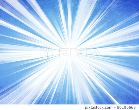 Blue Light Rays, Stock image