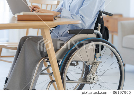 Wheelchair faceless business Wheelchair faceless business 86197900