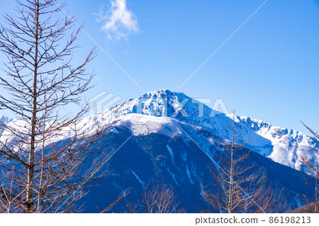 Looking from the vicinity of Mt. Kitadake, Minami Alps Looking from the vicinity of Mt. Kitadake, Minami Alps 86198213