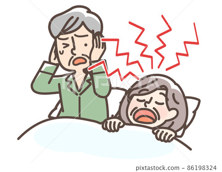 打鼾的祖母 86198324