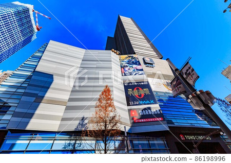 東京新宿歌舞伎町街景新宿東寶大廈 86198996