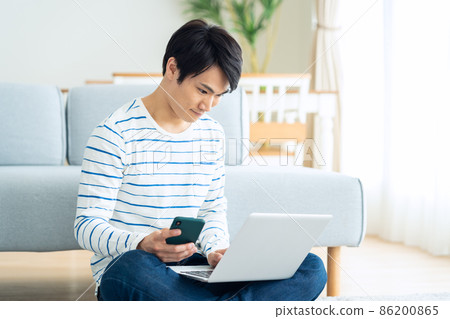 男士 PC 遠程辦公 遠程工作 生活方式 男士 PC 遠程辦公 遠程工作 生活方式 86200865