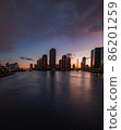 City sunset 86201259