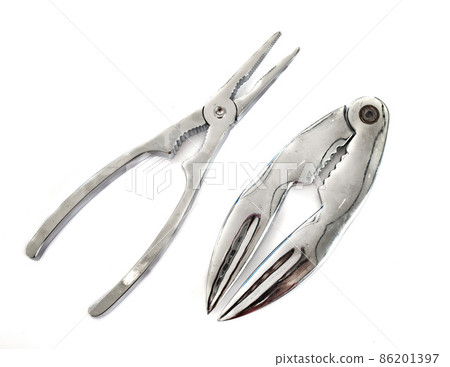 Silver metal crab cracker Silver metal crab cracker 86201397