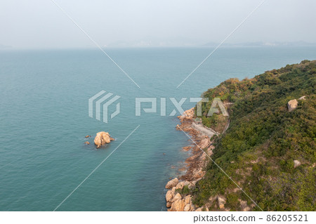 the landscape of Kwun Yam Wan, Cheung Chau 7 Jan 2022 the landscape of Kwun Yam Wan, Cheung Chau 7 Jan 2022 86205521