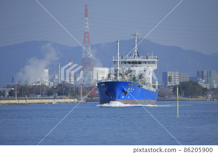貨船離開Oiketa City Miike Port, 貨船離開Oiketa City Miike Port, 86205900