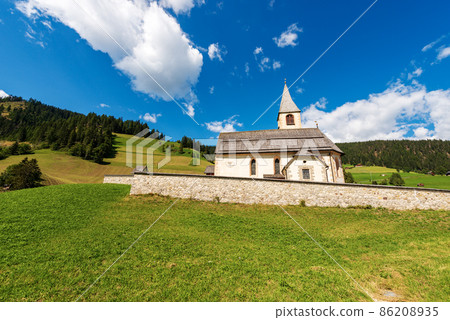 Trentino Alto Adige Italy - Small Church of San Vito in Braies Valley Trentino Alto Adige Italy - Small Church of San Vito in Braies Valley 86208935