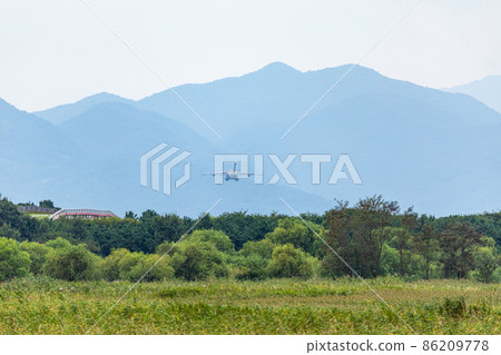 Landing military aircraft 86209778