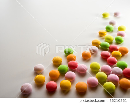 Many flavor and colorful candy Many flavor and colorful candy 86210261