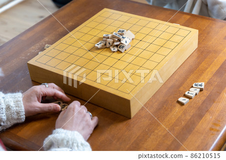 玩將棋山下腳料的老婦人 86210515