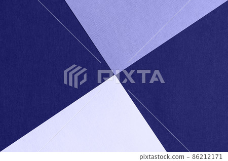 Paper for pastel overlap in trendy blue color for background, banner, presentation template. Toned in trendy color of year 2022. Creative modern background design. 86212171