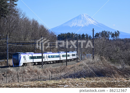 中央本線長坂小淵澤JR東E353系S110機關（松本）梓海治 86212367