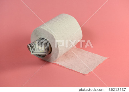 American dollar bill, saving concept 86212587