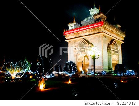 The Arc de Triomphe of Laos 86214318